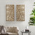 Madison Park Palms Two-tone 2-piece Wood Panel Wall Decor Set