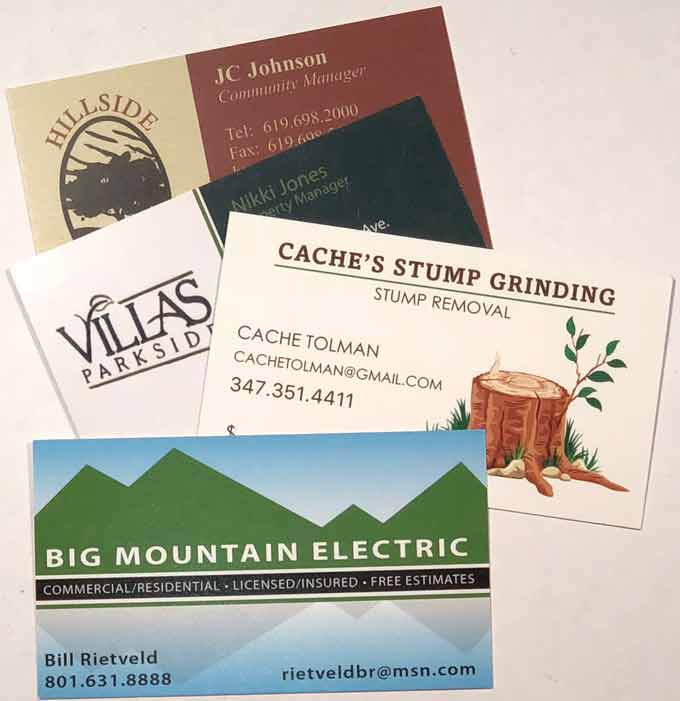 「new business card graphics」 1996年 96 Full Color Business Card Printing FREE Design & FREE SAME DAY