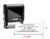 Notary Public Rubber Stamp -  Printy 4913 (7/8"x2-3/8") - Self inking for easy use. Blue Ink