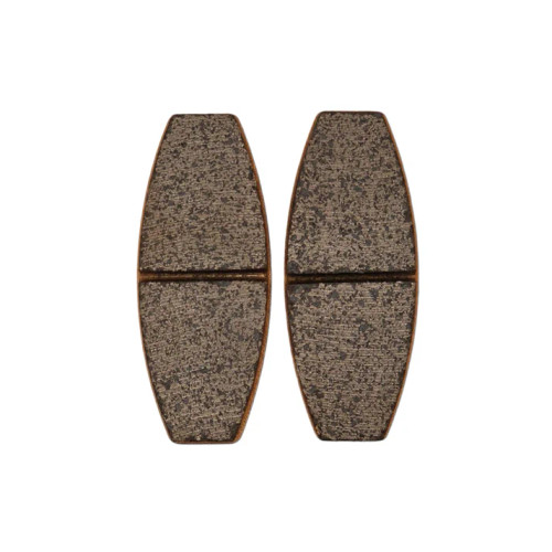 These pads are designed specifically for the titanium rotor. They increases stopping power and keeps the sparks low. These pads are designed specifically for the titanium rotor. They increases stopping power and keeps the sparks low.