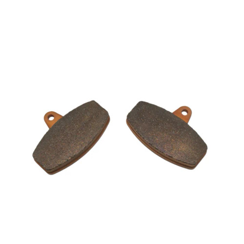 These pads are designed specifically for the titanium rotor. They increases stopping power and keeps the sparks low. These pads are designed specifically for the titanium rotor. They increases stopping power and keeps the sparks low.