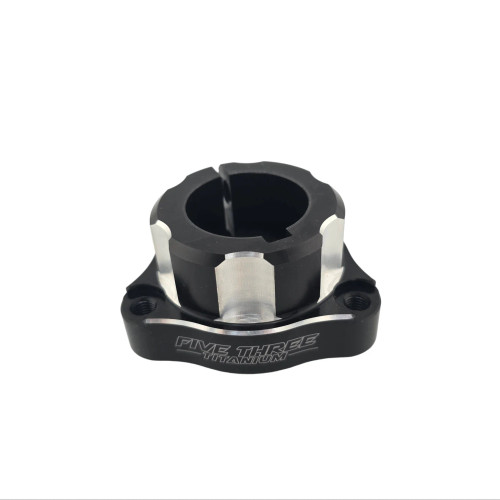 A new addition to our ever growing line of Revolver Hubs! Our double pinch bolt rear hubs will make a great addition to your kart, with that little extra security to ensure they do not move around on you. Just like our front hubs and our rear brake hub, these stand out and help cut rotating weight which helps improve acceleration. 

Made to hold up to the force of racing, and machined to be paired with our low profile studs so the head of the bolt does not stick out. The hubs are made for three 1/4-28 studs and two 5/16-18 pinch bolt.

THESE HUBS DO NOT COME WITH HARDWARE   We have Steel and Ti hardware options for these hubs

Weight-

Hub only 140g

With titanium hardware 182g