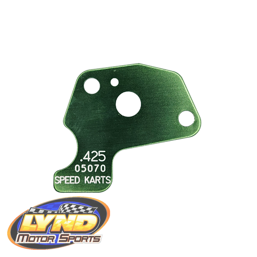 RESTRICTOR PLATE - GREEN 0.425"