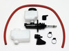 Master Cylinder - Compact - 3/4 in Bore - 1.120 in Stroke - Direct or Remote Reservoir - Aluminum - Black Paint - Kit