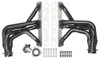 Headers - Street - 1-5/8 in Primary - 3 in Collector - Steel - Black Paint - Small Block Chevy - GM Fullsize SUV / Truck 1967-91 - Pair