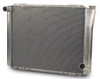 Radiator - 26.750 in W x 20 in H x 3 in D - Driver Side Inlet - Passenger Side Outlet - Aluminum - Natural - Each