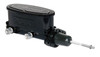 Master Cylinder - Tandem - 7/8 in Bore - 1.100 in Stroke - Integral Reservoir - Aluminum - Black Paint - Kit