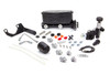 Master Cylinder - Tandem - 1-1/8 in Bore - 1.100 in Stroke - Integral Reservoir - Aluminum - Black Paint - Kit