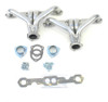 Headers - Tight Tuck - 1-5/8 in Primary - 2-1/2 in Collector - Steel - Metallic Ceramic - Small Block Chevy - Universal - Pair