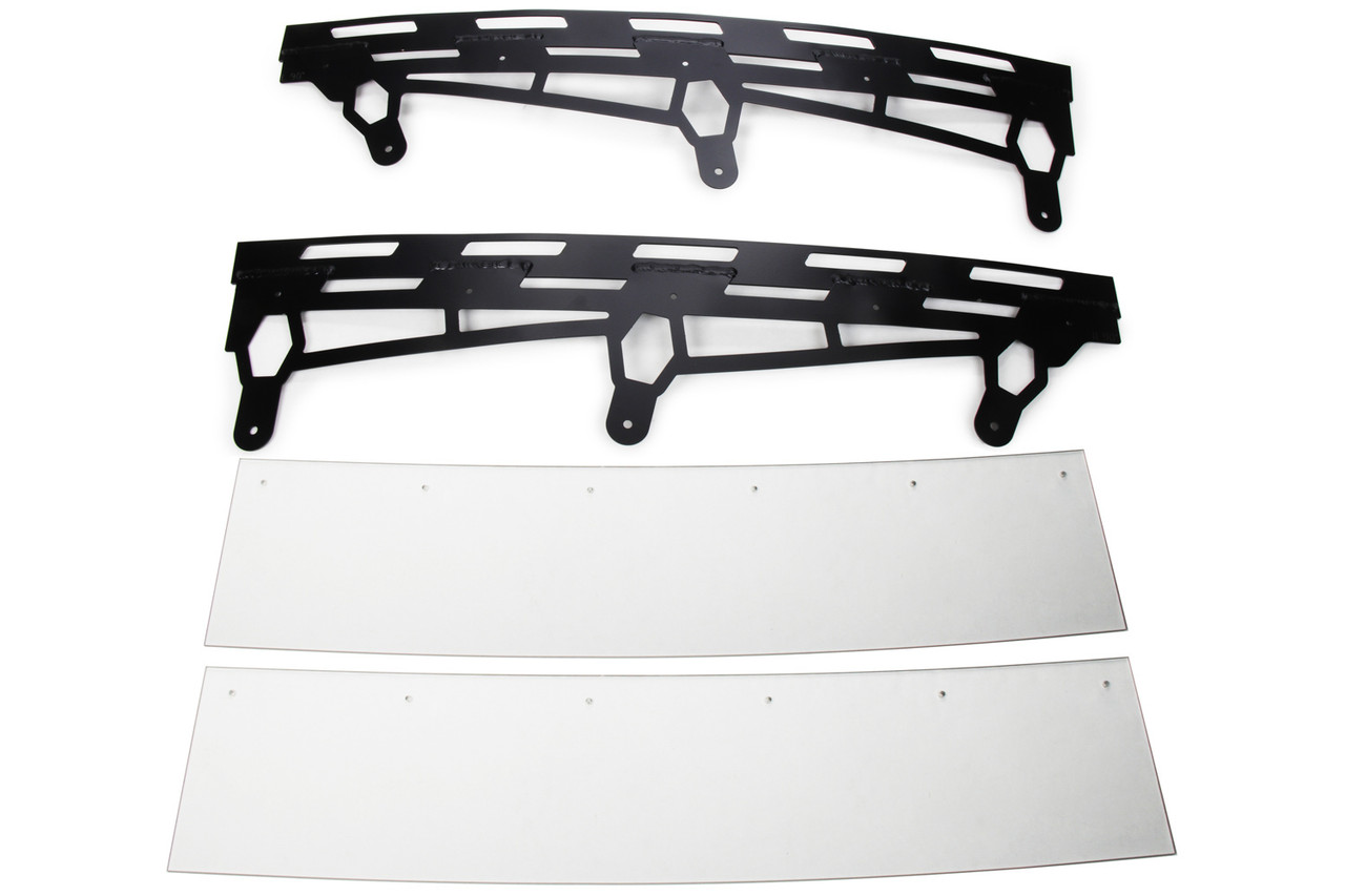 Spoiler - 60 x 6.5 - 90 Degrees - 2-Piece - Polycarbonate Spoiler
