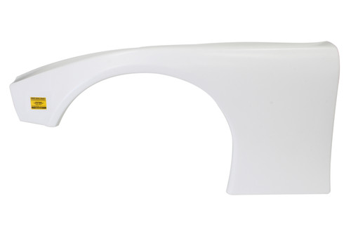 Fender - Driver Side - Plastic - White - ABC NextGen - Each Fender - Driver Side - Plastic - White - ABC NextGen - Each