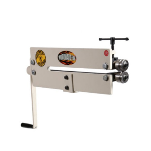 Bead Roller - 18 Gauge Material Maximum - Manual Control - Dies Included - Steel - Gray Paint - Kit