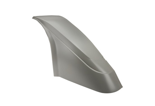 Fender - Outlaw - Passenger Side - Upper - Plastic - Gray - Asphalt Late Model - Each