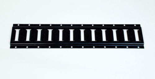 Tie Down Track - E-Track - 5 ft - Steel - Black Powder Coat - Each