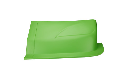 Nose - Outlaw - Driver Side - Plastic - Xtreme Green - Universal - Asphalt Late Model - Each