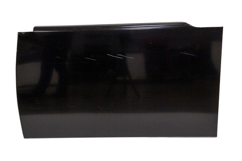 Door - Driver Side - Aluminum - Black Paint - Short Track Truck - Each