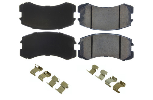 Brake Pads - Posi-Quiet - Ceramic - Mitsubishi Lancer 2002-07 - Kit