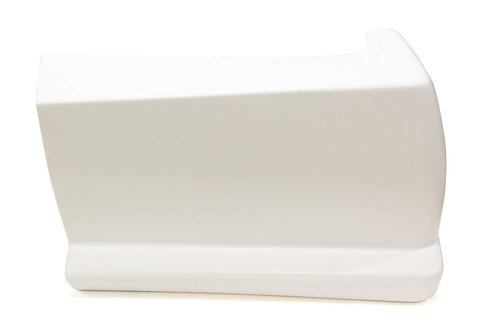 Bumper Cover - Passenger Side - Rear - Plastic - White - Short Track Truck - Each Bumper Cover - Passenger Side - Rear - Plastic - White - Short Track Truck - Each