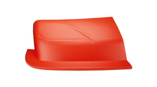 Nose - Outlaw - Passenger Side - Plastic - Orange - Universal - Asphalt Late Model - Each