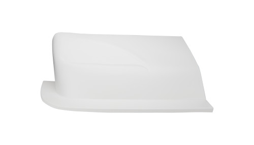 Nose - Outlaw - Passenger Side - Plastic - White - Universal - Asphalt Late Model - Each