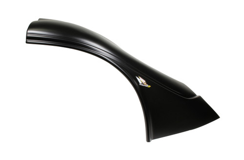 Fender - Passenger Side - Upper - MD3 - New Style - Plastic - Black - Dirt Late Model - Each