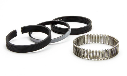 Piston Rings - Economy - 4.250 in Bore - Drop In - 5/64 x 5/64 x 3/16 in Thick - Standard Tension - Cast Iron - Phosphate - 8-Cylinder - Kit