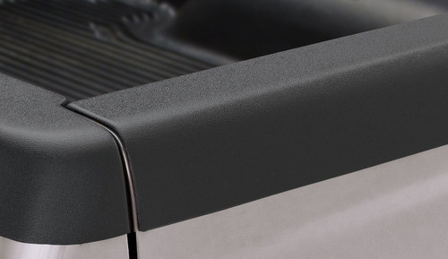 Tailgate Cap - SmoothBack - Stick-On - Plastic - Black - Dodge Ram Fullsize Truck 2002-06 - Each