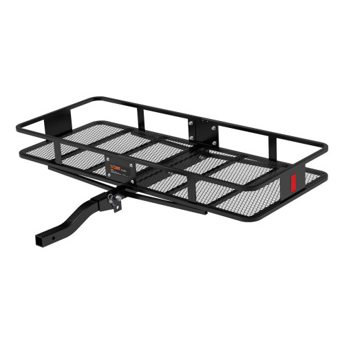 Cargo Carrier - 60 x 24 in - Steel - 500 lb Capacity - Black Powder Coat - 2 in Hitch Shank - Each Cargo Carrier - 60 x 24 in - Steel - 500 lb Capacity - Black Powder Coat - 2 in Hitch Shank - Each