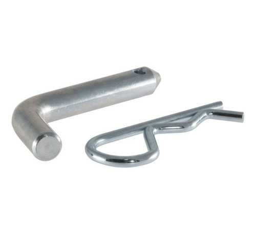 Hitch Pin - Pin and Clip - 1/2 in Diameter - Steel - Zinc Oxide - Each