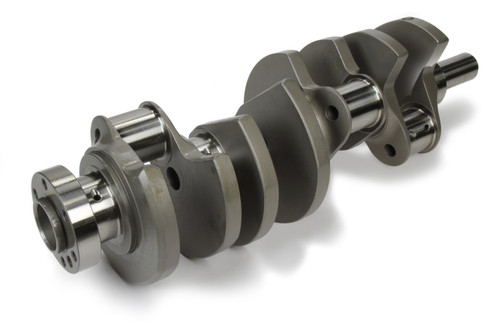Crankshaft - 4.000 in Stroke - Internal Balance - Short Snout - Billet Steel - 1-Piece Seal - GM LS-Series - Each