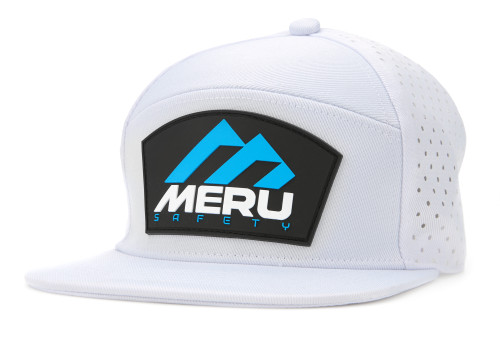 Hat - Embroidered Meru Logo - White - Each
