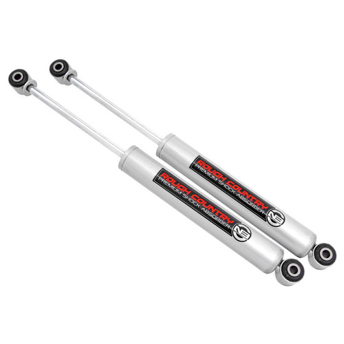 Shock - N3 Series - Monotube - 16.61 in Compressed / 28.03 in Extended - 2.12 in OD - Steel - Metallic Silver Paint - 0 to 3 in Lift - Front - GM Fullsize Truck 1999-2019 - Pair