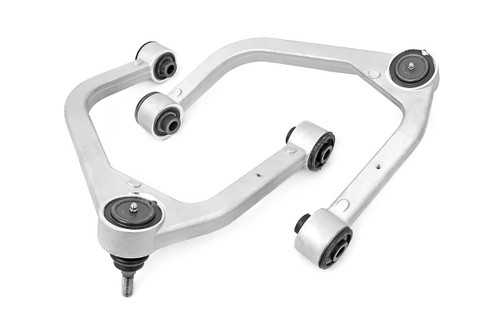 Control Arm - Upper - Ball Joint / Bushings Included - Aluminum - Natural - 3-1/2 in Lift - GM Fullsize Truck 2019-22 - Pair