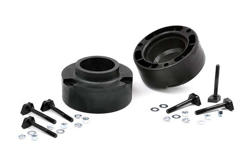Suspension Leveling Kit - 2-1/2 in Lift - Hardware / Spacers - Front - Dodge Ram Fullsize Truck 1994-2013 - Pair