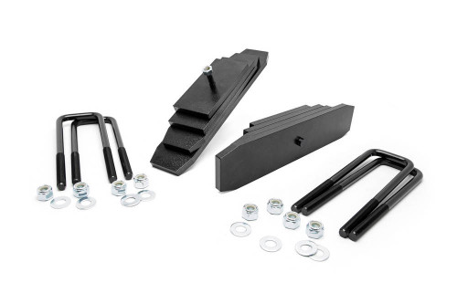 Suspension Leveling Kit - 2 in Lift - Hardware / Mini-Leafs - Front - Ford Fullsize Truck 1999-2004 - Kit