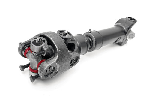Drive Shaft - Double Cardan Style - Steel - Black Paint - 4 to 6 in Lift - 2-Door - Jeep Wrangler TJ 1997-2006 - Each Drive Shaft - Double Cardan Style - Steel - Black Paint - 4 to 6 in Lift - 2-Door - Jeep Wrangler TJ 1997-2006 - Each