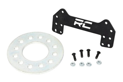 Brake Light Bracket - 3rd Brake Light - Bracket / Spacer / Hardware Included - Steel - Black Powder Coat - Ford Midsize SUV 2021-22 - Kit Brake Light Bracket - 3rd Brake Light - Bracket / Spacer / Hardware Included - Steel - Black Powder Coat - Ford Midsize SUV 2021-22 - Kit