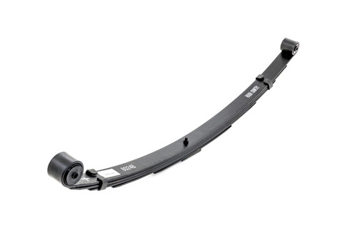 Leaf Spring - 3 in Lift - Multi-Leaf - Rear - Steel - Black Paint - Jeep Cherokee 1984-2001 - Each