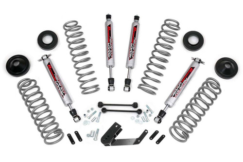 Suspension Lift Kit - 3-1/4 in Lift - Shocks / Springs / Suspensions / Hardware - Jeep Wrangler JK 2007-18 - Kit
