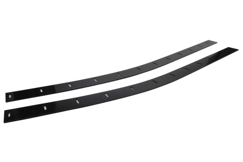 Wear Strip - ABC - 112 x 2-3/4 in - Plastic - Black - Pair