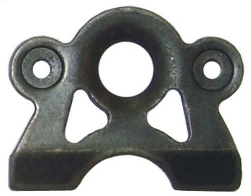 Quick Turn Mounting Bracket - Lightweight - Weld-On - 1/16 in Thick - Requires 1-3/8 in Spring - 45 Degree Angle - Steel - Natural - Each
