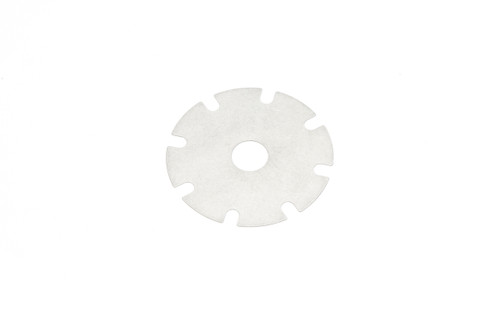 Shock Valve - Disc - 1.44 x 0.006 in - 0.189 in Bypass - Steel - Natural - Each