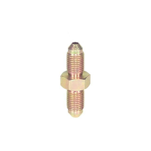 Fitting - Adapter - Straight - 3 AN Male to 3 AN Male - Steel - Zinc Oxide - Each