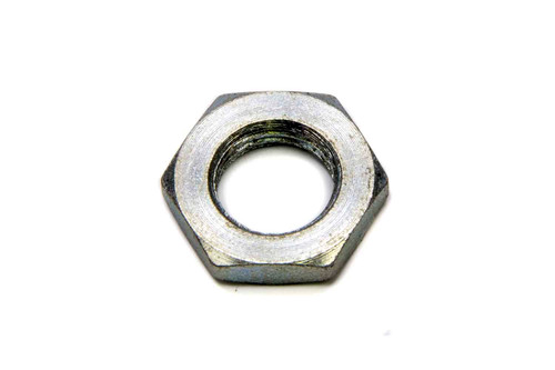 Jam Nut - 9/16-24 in Right Hand Thread - 1/8 in Thick - Steel - Zinc Oxide - Each