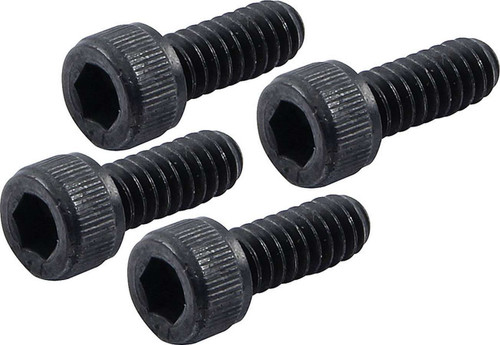 Spindle Nut Lock Screw - 10-32 Thread - 1/2 in Long - Socket Head - Steel - Black Oxide - Allstar Steel Spindle Nut Kit - Set of 4