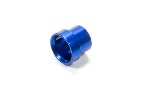 Fitting - Tube Sleeve - 8 AN - 1/2 in Tube - Aluminum - Blue Anodized - Each