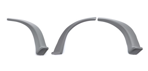 Wheel Flare Kit - Driver Side - MD3 - Dirt - 3 Piece Kit - Plastic - Gray - Kit