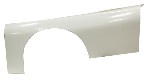 Quarter Panel - Driver Side - Dirt Grand National - Straight Up - Aluminum - White Paint - Each Quarter Panel - Driver Side - Dirt Grand National - Straight Up - Aluminum - White Paint - Each