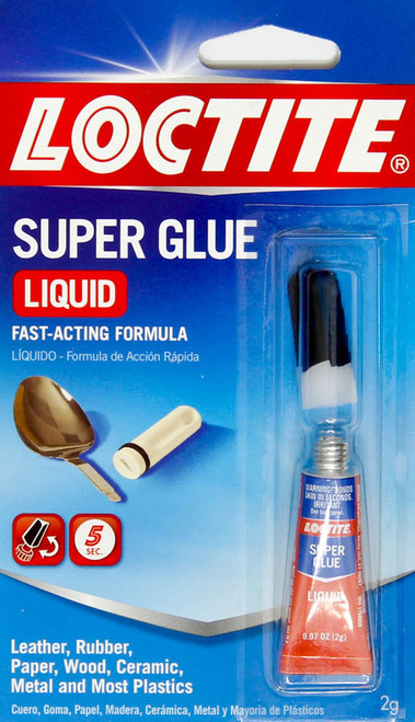 Super Glue - Fast-Acting - 2 g Tube - Each