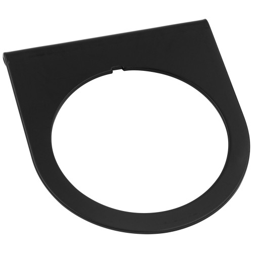 Gauge Mounting Bracket - Single - 2 in Gauge - Steel - Black Powder Coat - Each
